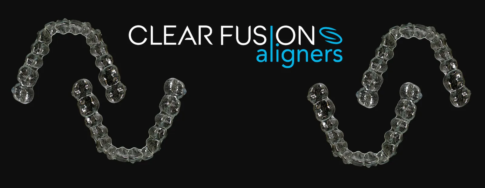 A pair of Clear Fusion Aligners